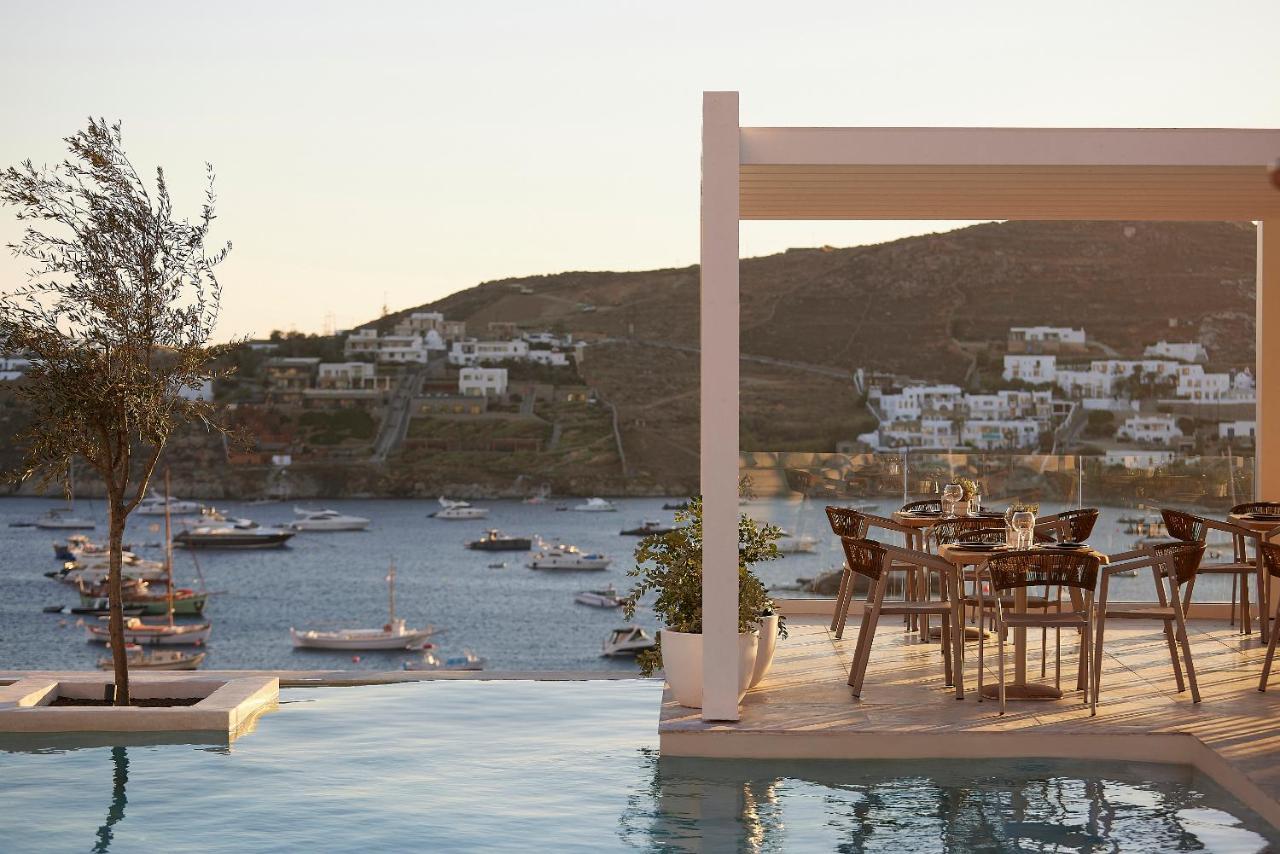 Отель Once In Mykonos - Designed For Adults Орнос Экстерьер фото