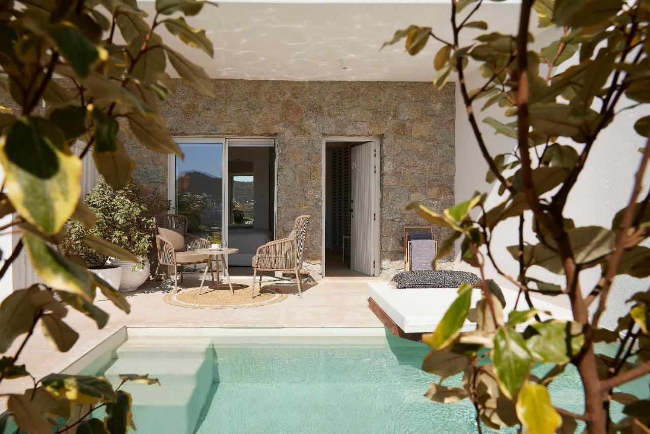 Отель Once In Mykonos - Designed For Adults Орнос Экстерьер фото