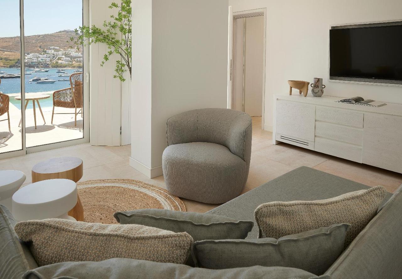 Отель Once In Mykonos - Designed For Adults Орнос Экстерьер фото