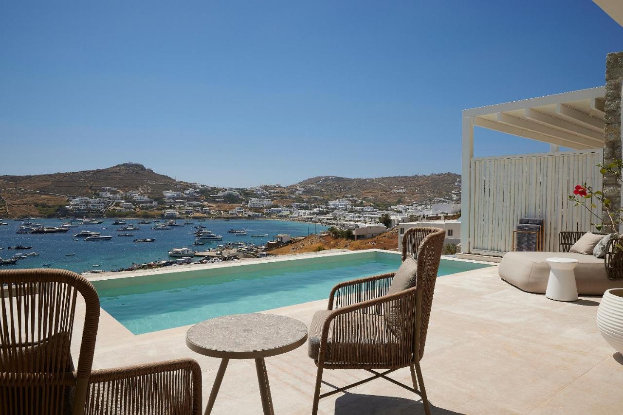 Отель Once In Mykonos - Designed For Adults Орнос Экстерьер фото