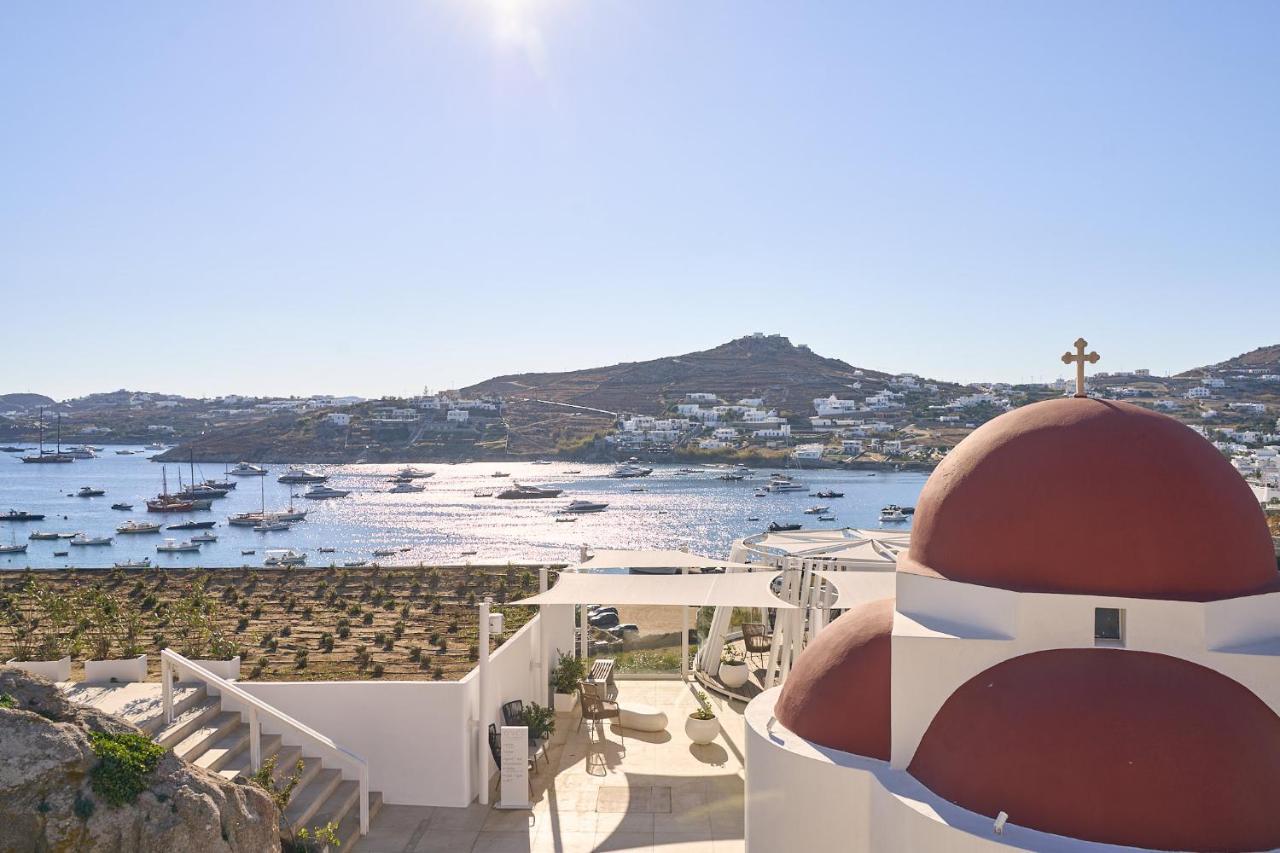 Отель Once In Mykonos - Designed For Adults Орнос Экстерьер фото