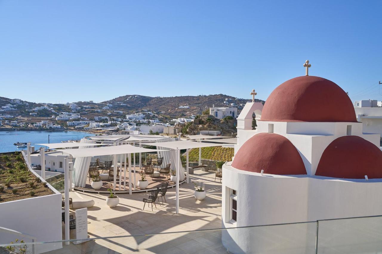 Отель Once In Mykonos - Designed For Adults Орнос Экстерьер фото