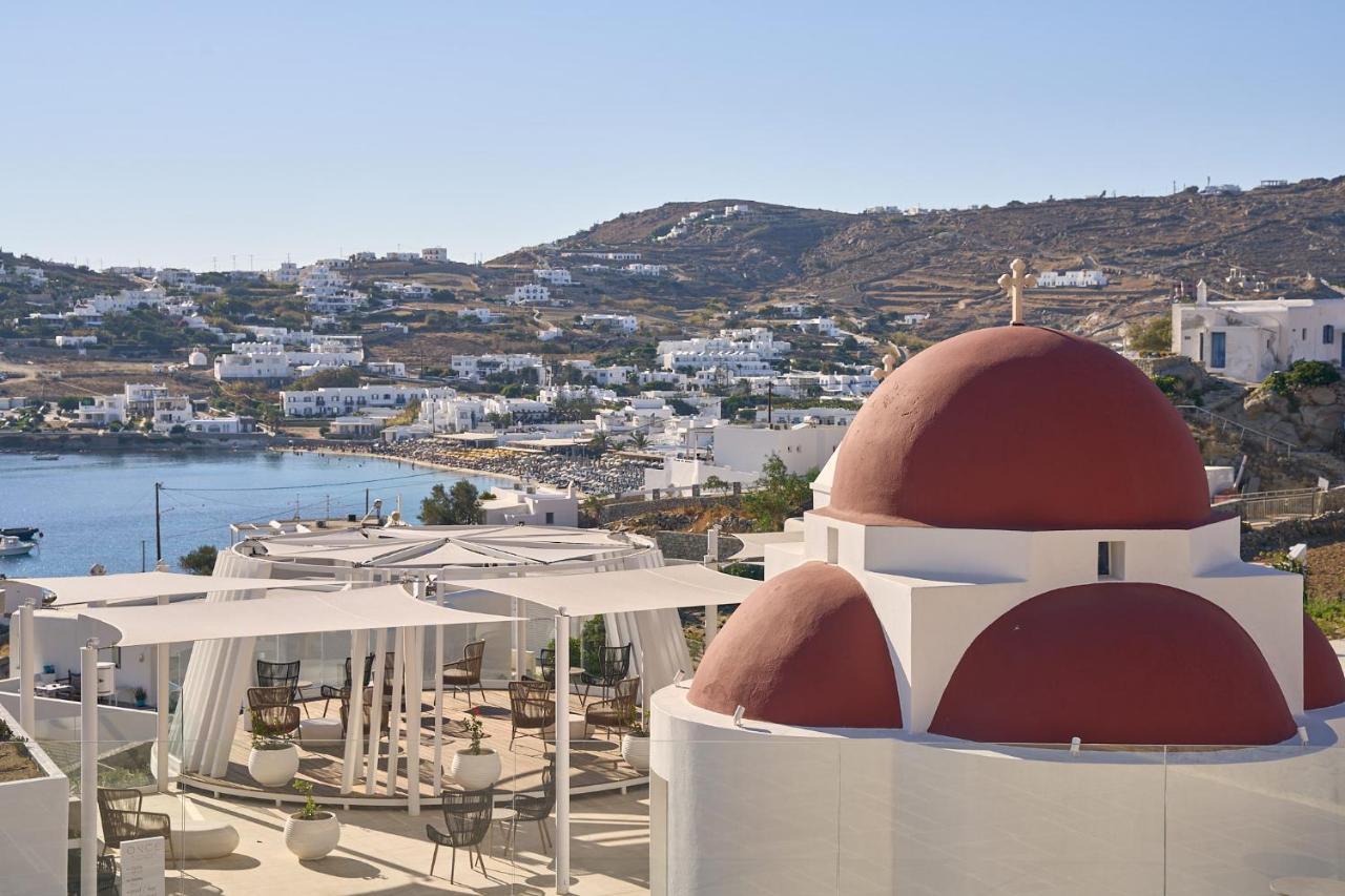 Отель Once In Mykonos - Designed For Adults Орнос Экстерьер фото