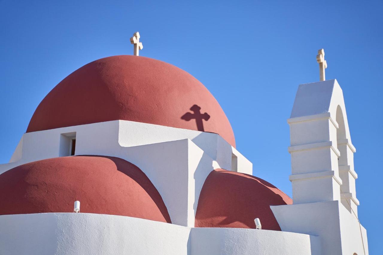 Отель Once In Mykonos - Designed For Adults Орнос Экстерьер фото