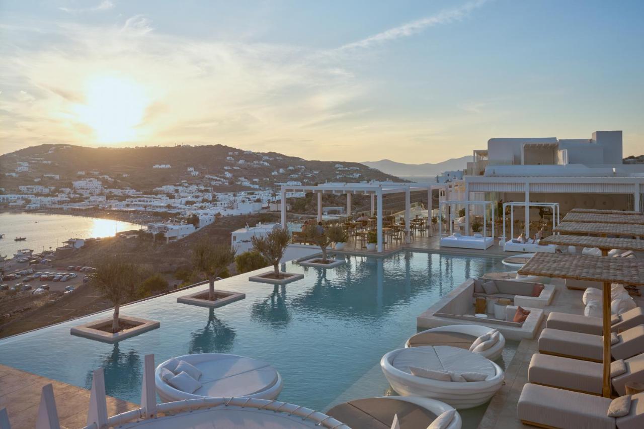 Отель Once In Mykonos - Designed For Adults Орнос Экстерьер фото
