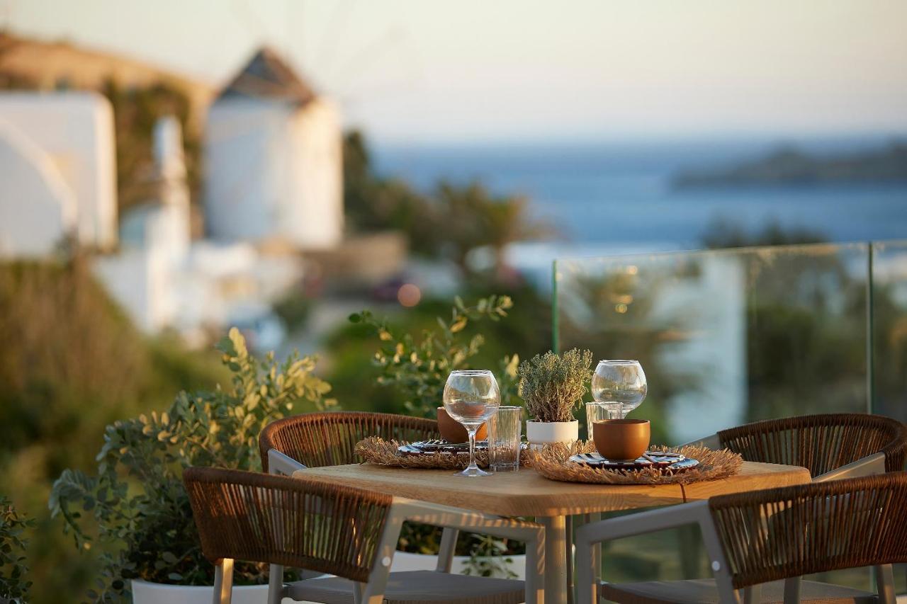 Отель Once In Mykonos - Designed For Adults Орнос Экстерьер фото