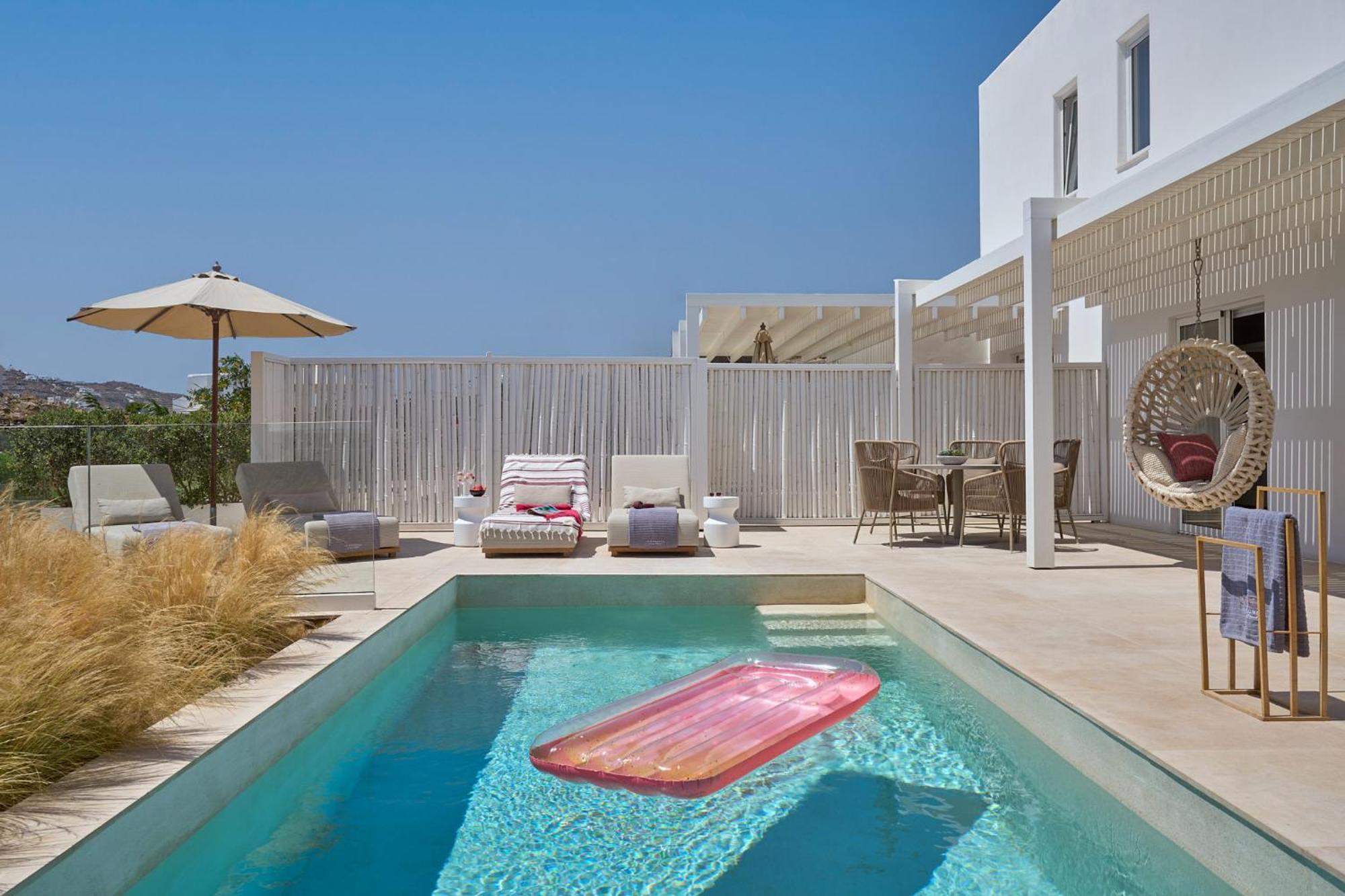 Отель Once In Mykonos - Designed For Adults Орнос Экстерьер фото