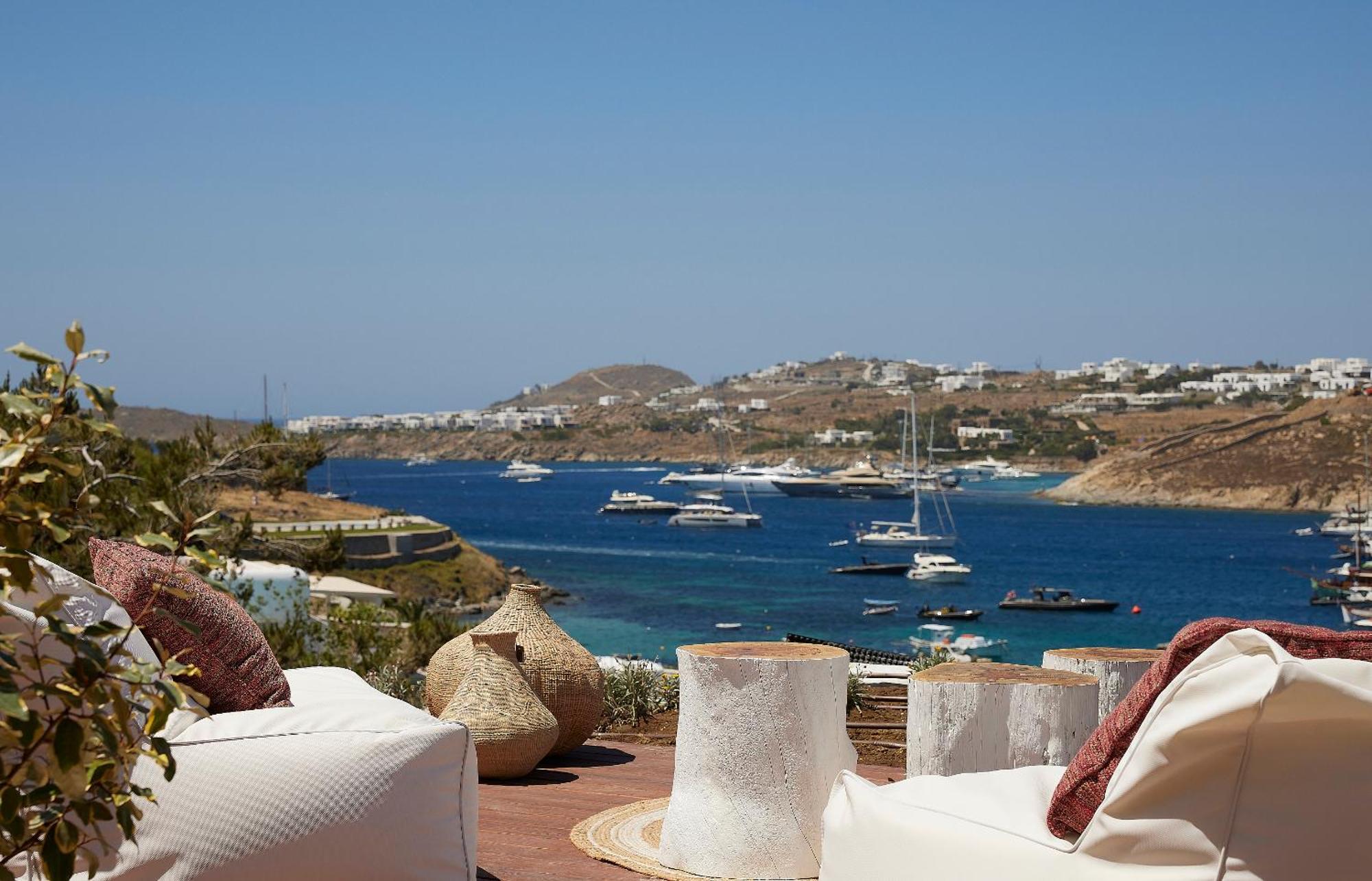 Отель Once In Mykonos - Designed For Adults Орнос Экстерьер фото