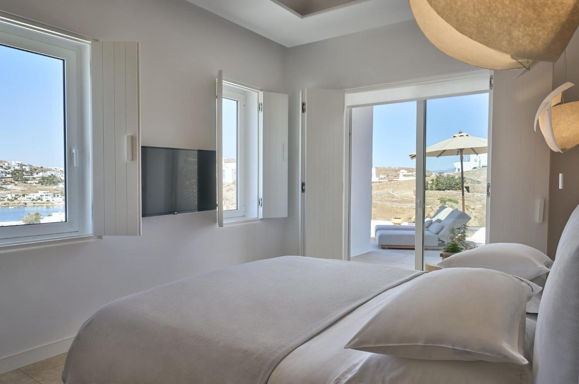 Отель Once In Mykonos - Designed For Adults Орнос Экстерьер фото