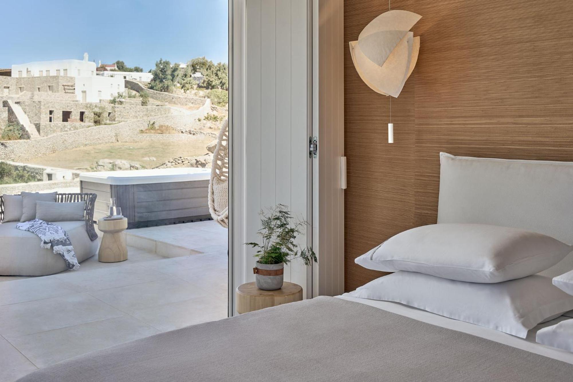 Отель Once In Mykonos - Designed For Adults Орнос Экстерьер фото